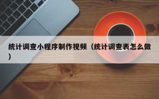 巴彦淖尔市统计调查小程序制作视频（统计调查表怎么做）